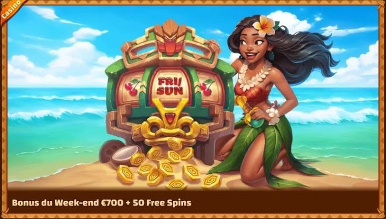 Tiki Casino bonus weekend